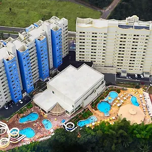 Apartamento Golden Dolphin Grand - Go E Cobrado 120 Da Limpeza E Enxoval Completo Do, Caldas Novas