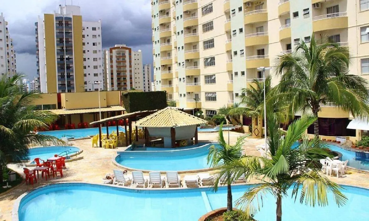 Apartamento Thermas Place Suíte Caldas Novas com Piscinas Termais Brasil
